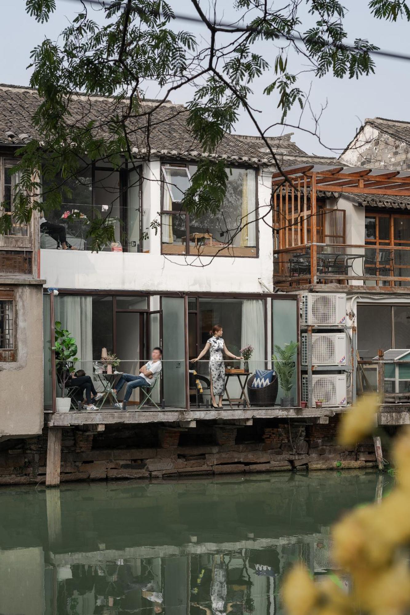 Tongli Slowlife River View Inn Su-čou Exteriér fotografie