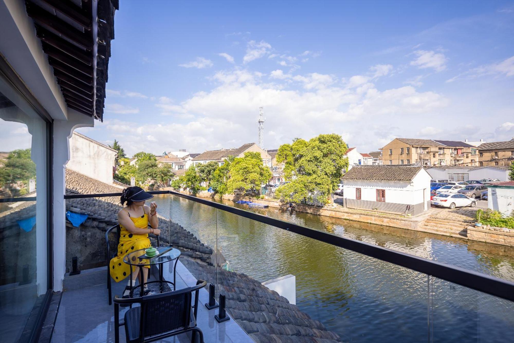 Tongli Slowlife River View Inn Su-čou Exteriér fotografie