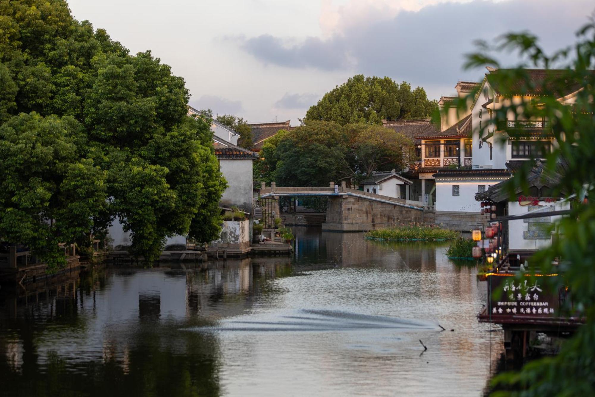 Tongli Slowlife River View Inn Su-čou Exteriér fotografie