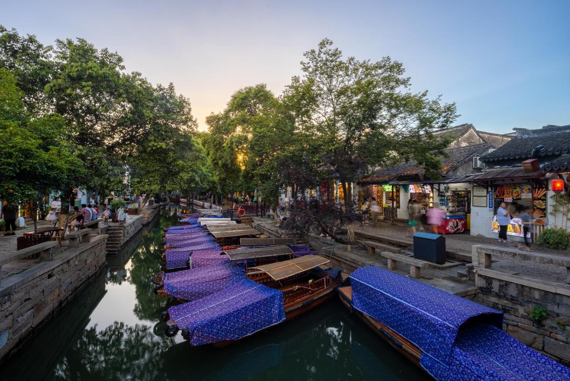 Tongli Slowlife River View Inn Su-čou Exteriér fotografie