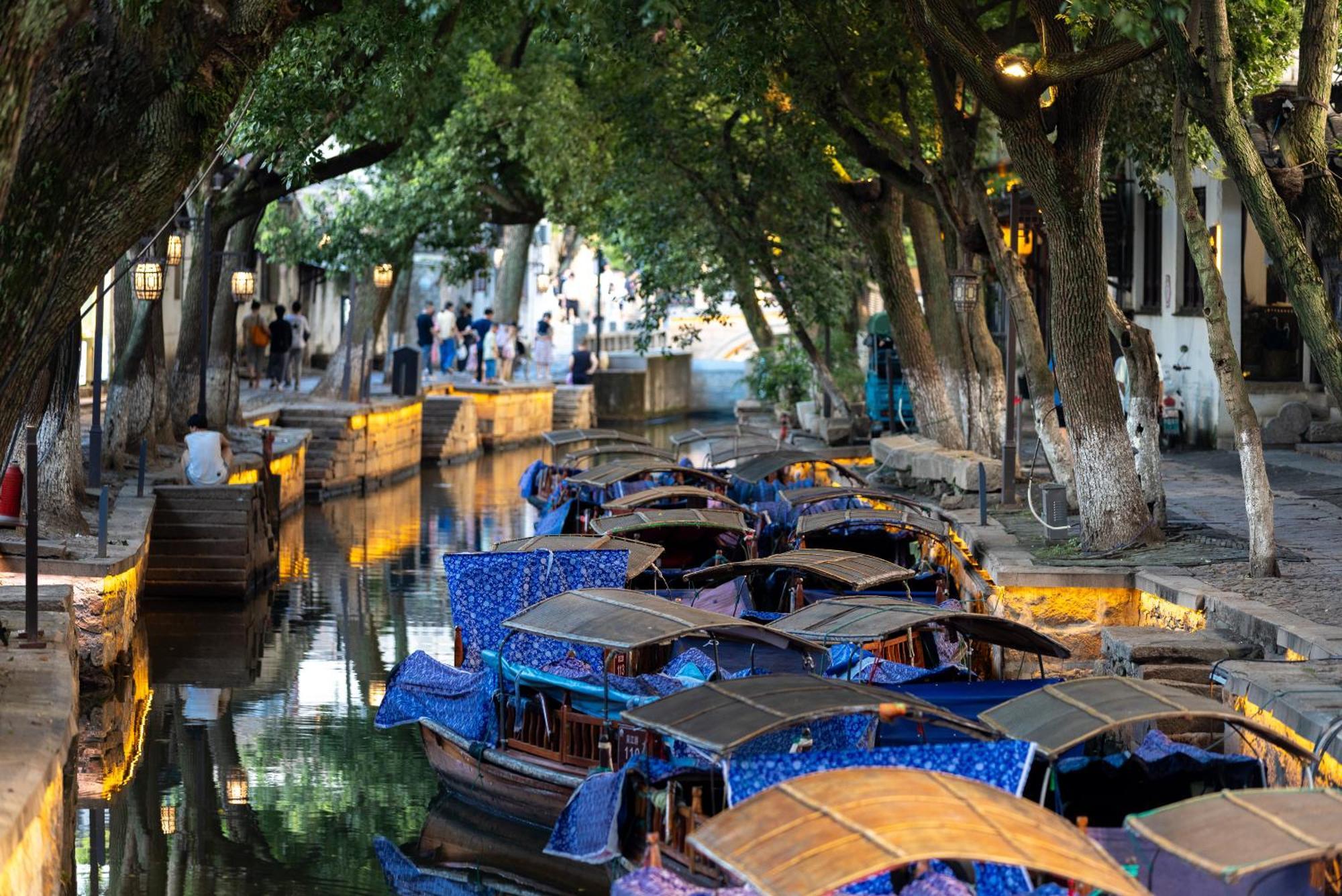 Tongli Slowlife River View Inn Su-čou Exteriér fotografie